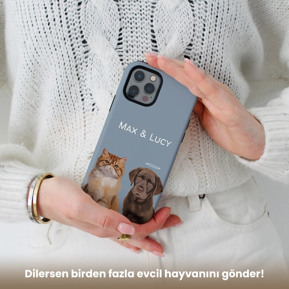 Piccely™ Evcil Dostunuza Özel Renkli Kılıf