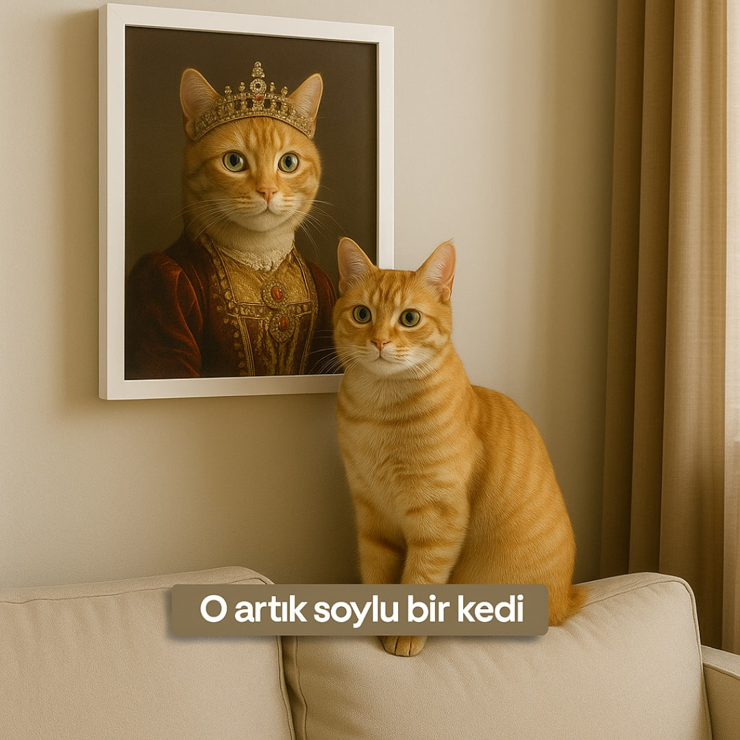 Piccely™ Soylu Kraliyet Portresi