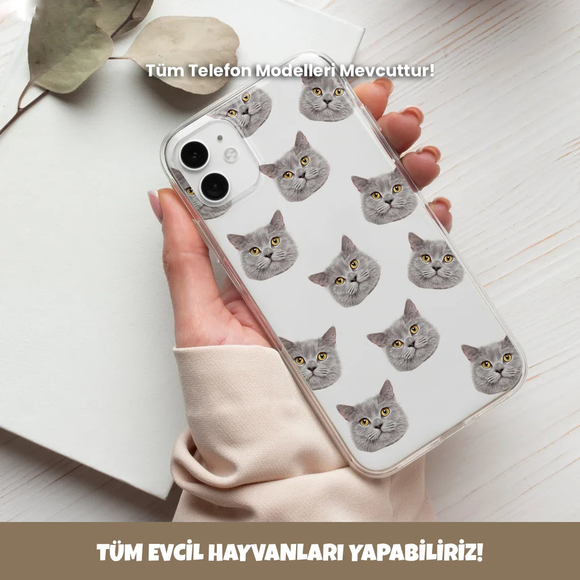 Piccely™ Evcil Dostunuza Özel Pattern Kılıf