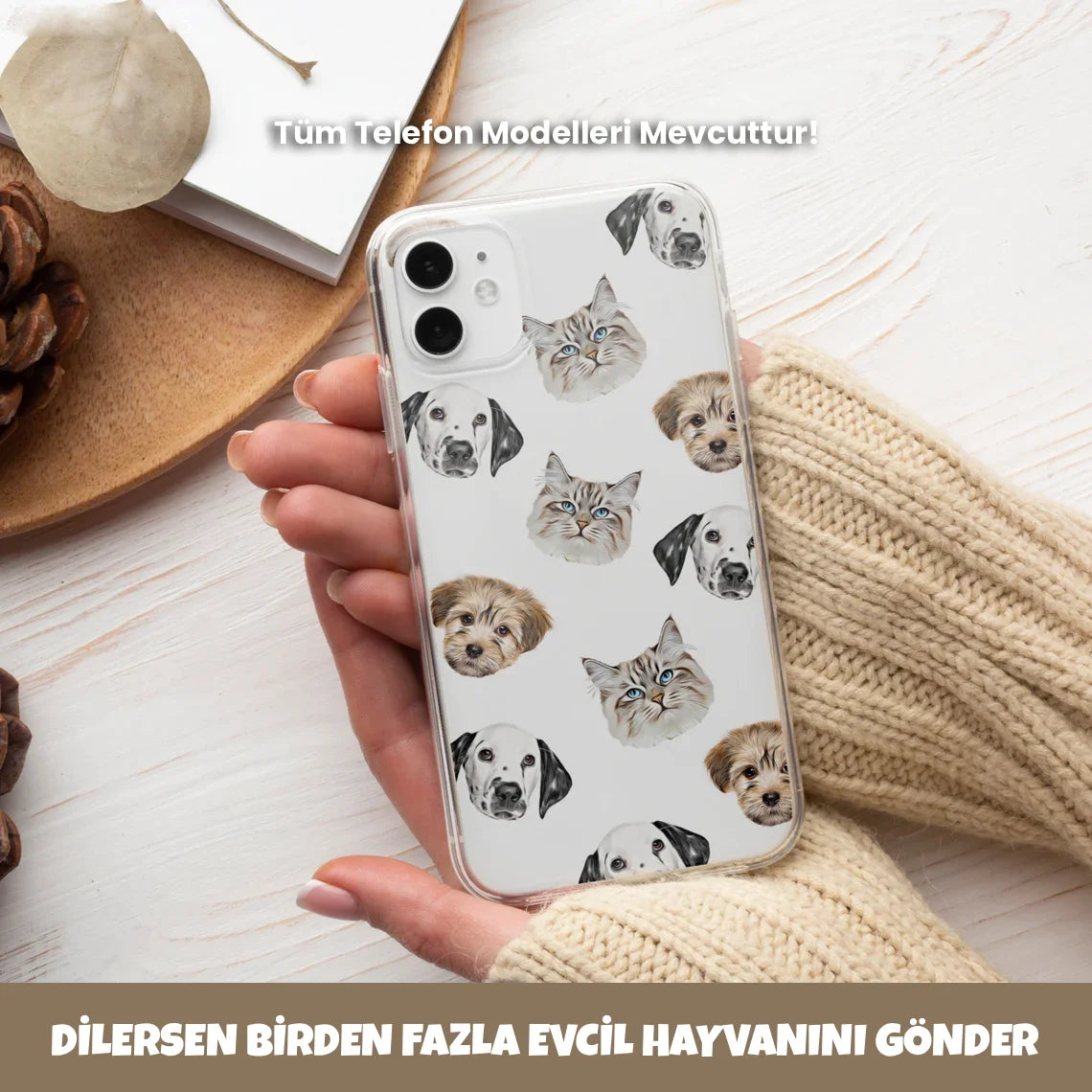 Piccely™ Evcil Dostunuza Özel Pattern Kılıf